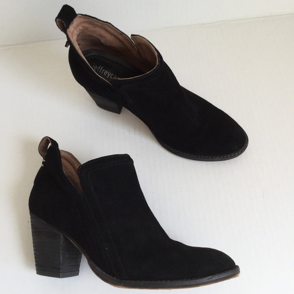 Jeffrey Campbell Shoes - Jeffrey Campbell Rosalee Black Suede Ankle Boots
